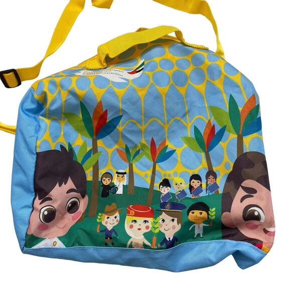 EMIRATES Airline Expo 2020 Dubai Kids Travel Set - Backpack and Small Duffel Bag - Picture 10 of 15